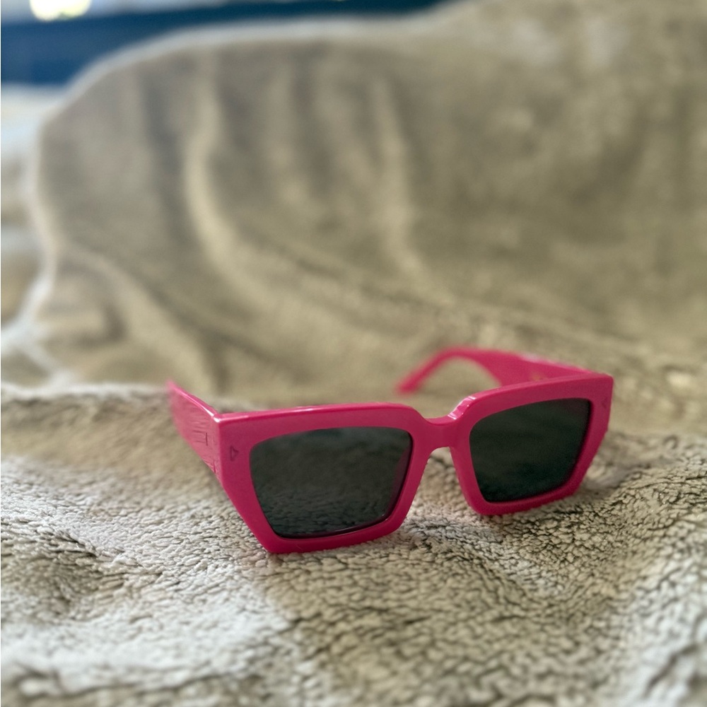DEZI hot pink Sunglasses